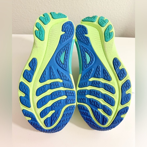 Asics Gel-Kayano 30 Lite-Show.  Men\'s Light Blue & Neon Green Running Sneakers main image 8